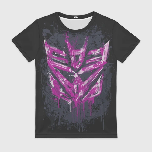 Женская футболка 3D Transformers