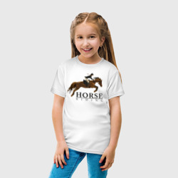 Детская футболка хлопок Horse riding - фото 2