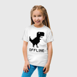 Детская футболка хлопок Offline - фото 2