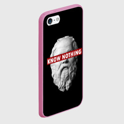 Чехол для iPhone 5/5S матовый Ничего Не Знаю - фото 2