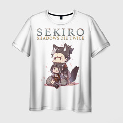 Мужская футболка 3D Sekiro:Shadows Die Twice