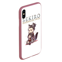 Чехол для iPhone XS Max матовый Sekiro:Shadows Die Twice - фото 2