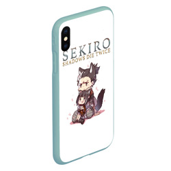 Чехол для iPhone XS Max матовый Sekiro:Shadows Die Twice - фото 2