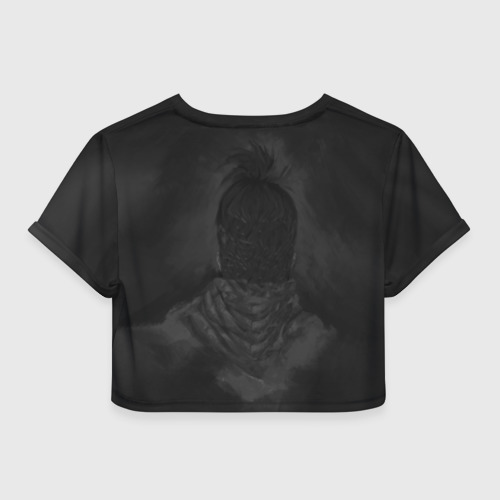 Женская футболка Crop-top 3D Sekiro Art, цвет 3D печать - фото 2