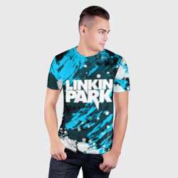 Мужская футболка 3D Slim Linkin Park - фото 2