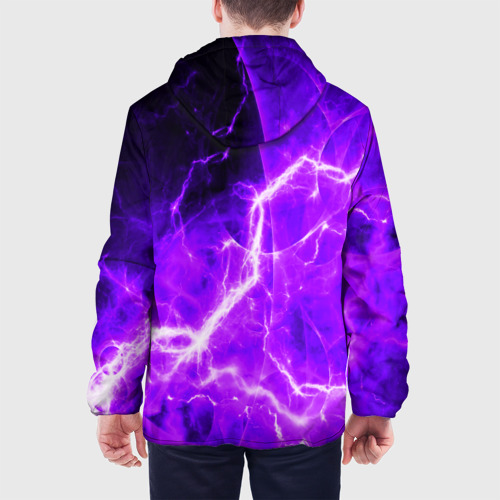 Мужская куртка 3D с принтом BRAWL STARS CROW, вид сзади #2