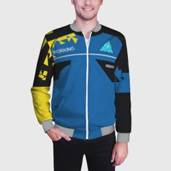 Мужской бомбер 3D Detroit: Become android - косплей костюм - фото 2