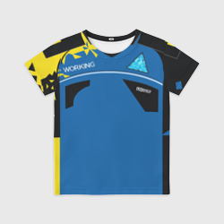 Детская футболка 3D Detroit: Become android - косплей костюм