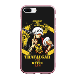 Чехол для iPhone 7Plus/8 Plus матовый One Piece Trafalgar Water