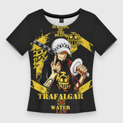 Женская футболка 3D Slim One Piece Trafalgar Water