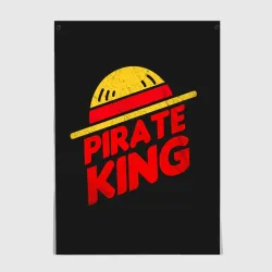 Постер One Piece Pirate King