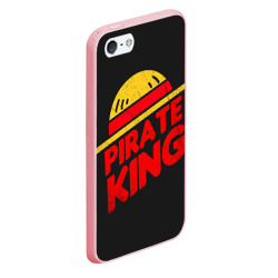 Чехол для iPhone 5/5S матовый One Piece Pirate King - фото 2