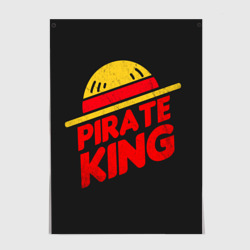 Постер One Piece Pirate King