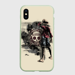 Чехол для iPhone XS Max матовый Пиратский остров One Piece