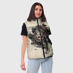 Женский жилет утепленный 3D Пиратский остров One Piece - фото 2