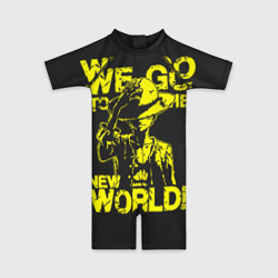 Детский купальный костюм 3D One Piece We Go World