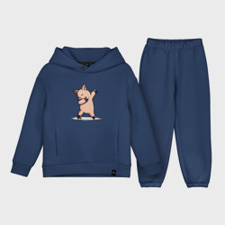 Детский костюм хлопок Oversize Dabbing Pig