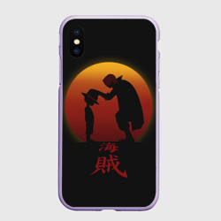 Чехол для iPhone XS Max матовый Похлопывает по голове One Piece