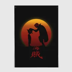 Постер Похлопывает по голове One Piece