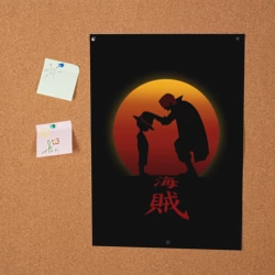 Постер Похлопывает по голове One Piece - фото 2