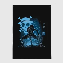 Постер Под водой One Piece