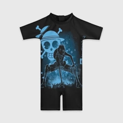 Детский купальный костюм 3D Под водой One Piece