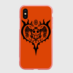 Чехол для iPhone XS Max матовый Сердце One Piece