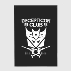 Постер Трансформеры Deceticon