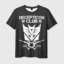 Мужская футболка 3D Трансформеры Deceticon