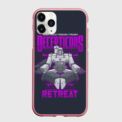 Чехол для iPhone 11 Pro Max матовый Трансформеры Decepticons