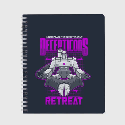 Тетрадь Трансформеры Decepticons