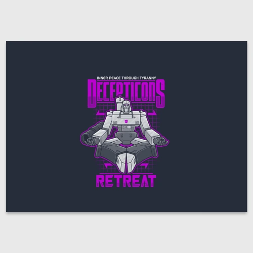 Поздравительная открытка Трансформеры Decepticons