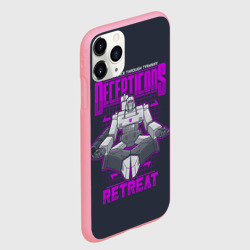 Чехол для iPhone 11 Pro Max матовый Трансформеры Decepticons - фото 2