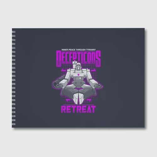 Альбом для рисования Трансформеры Decepticons