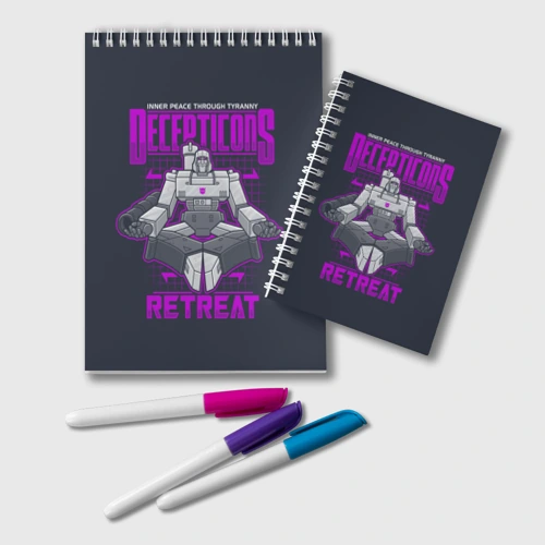 Блокнот Трансформеры Decepticons