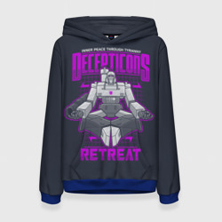 Женская толстовка 3D Трансформеры Decepticons