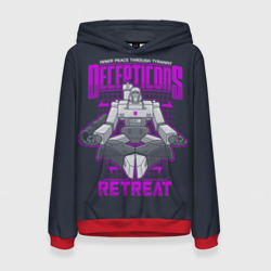 Женская толстовка 3D Трансформеры Decepticons