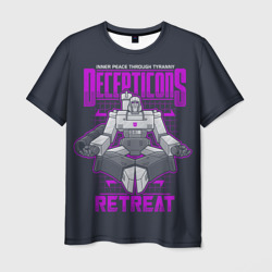 Мужская футболка 3D Трансформеры Decepticons