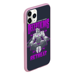 Чехол для iPhone 11 Pro Max матовый Трансформеры Decepticons - фото 2