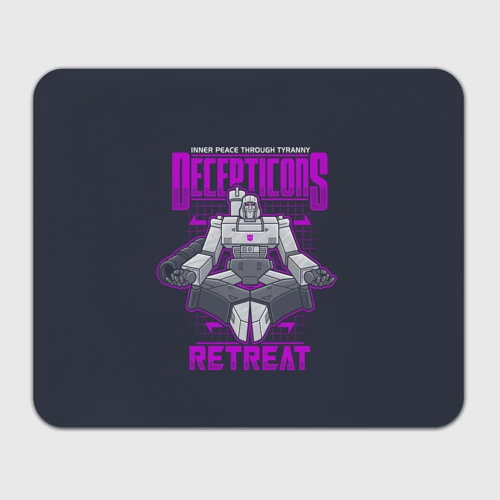 Прямоугольный коврик для мышки Трансформеры Decepticons
