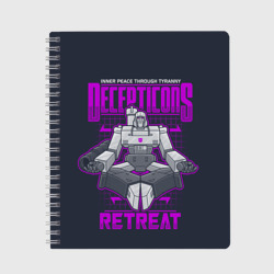 Тетрадь Трансформеры Decepticons