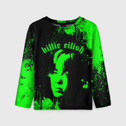 Детский лонгслив 3D Billie Eilish