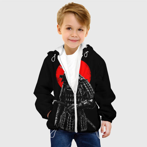 Детская куртка 3D Самурай, цвет белый - фото 3