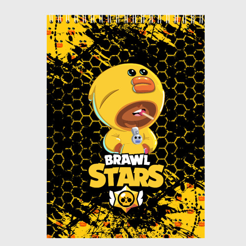 Скетчбук Brawl Stars Sally Leon, цвет белый