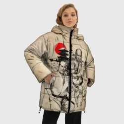 Женская зимняя куртка Oversize Масутацу Ояма - фото 2