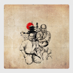 Магнитный плакат 3Х3 Масутацу Ояма