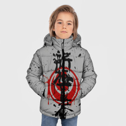 Зимняя куртка для мальчиков 3D Синкёкусинкай каратэ - до - фото 2