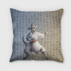 Подушка 3D Karate cat