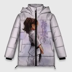 Женская зимняя куртка Oversize Кёкусинкай девушка