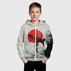 Детская толстовка 3D на молнии Kyokushinkai Karate - фото 2